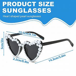 Сонцезахисні Окуляри HAZMA Серце Перламутр, A synthetic.ua - Фото 1