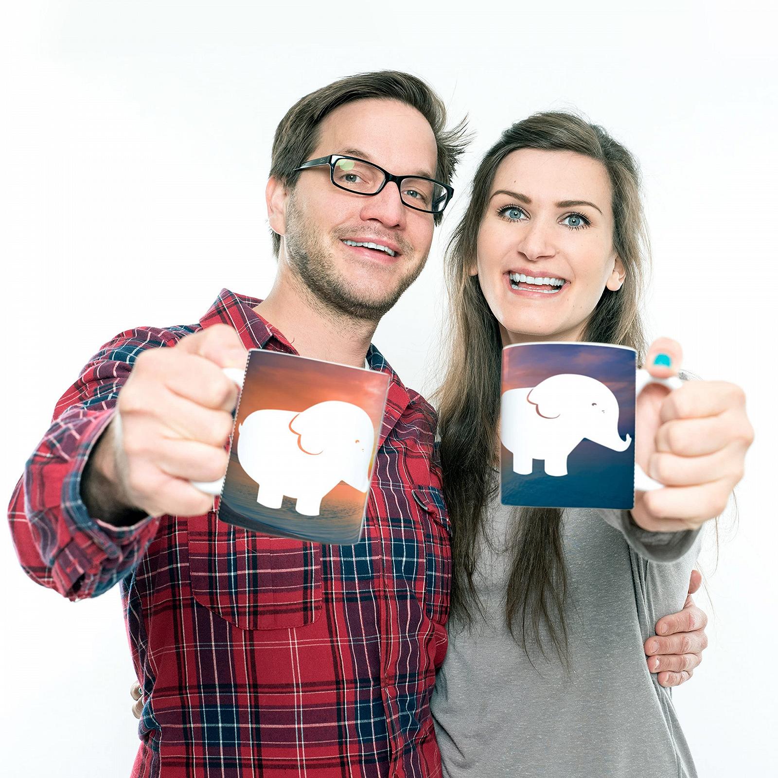 Дитяча Чашка Mr. & Mrs. Panda Слоненя Савана Пластикова, фото №5