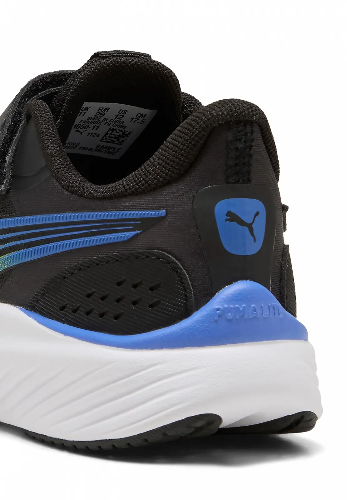 Кросівки PUMA Pounce Lite AS+PS Підліткові Спортивні Чорний, фото №4