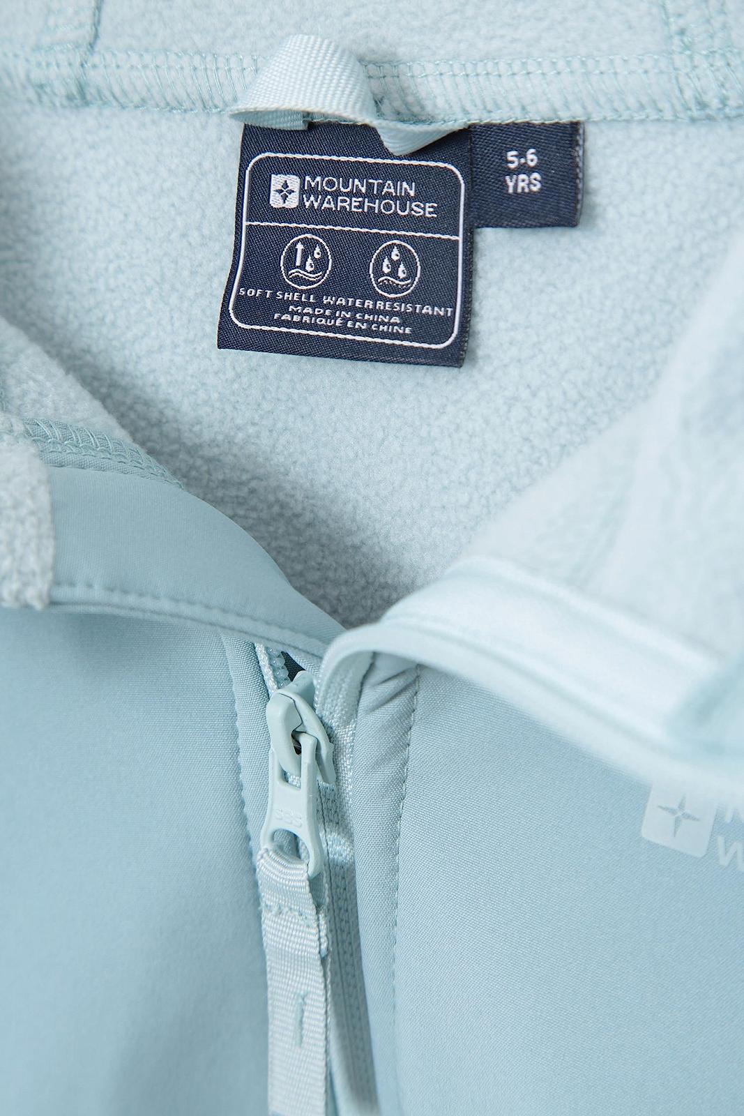 Водонепроникна вітровка Mountain Warehouse Exodus, дитяча софтшел, легка, фото №5 Водонепроникна вітровка Mountain Warehouse Exodus, дитяча софтшел, легка, фото №5