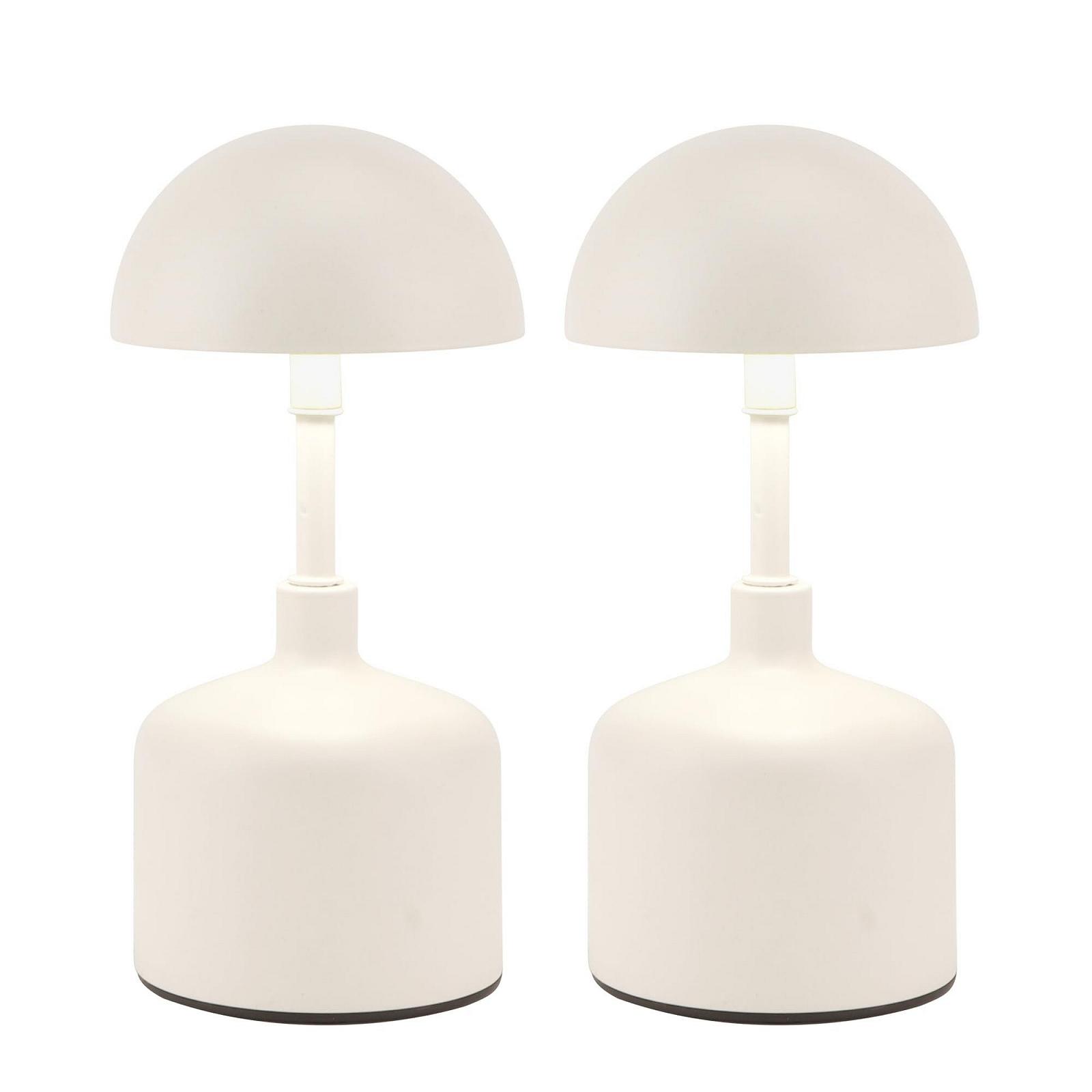 Настільні лампи JHY DESIGN Набір з 2 шт LED Акумуляторні Сенсорне керування 3 кольори Димовані 3 кольори, фото №3