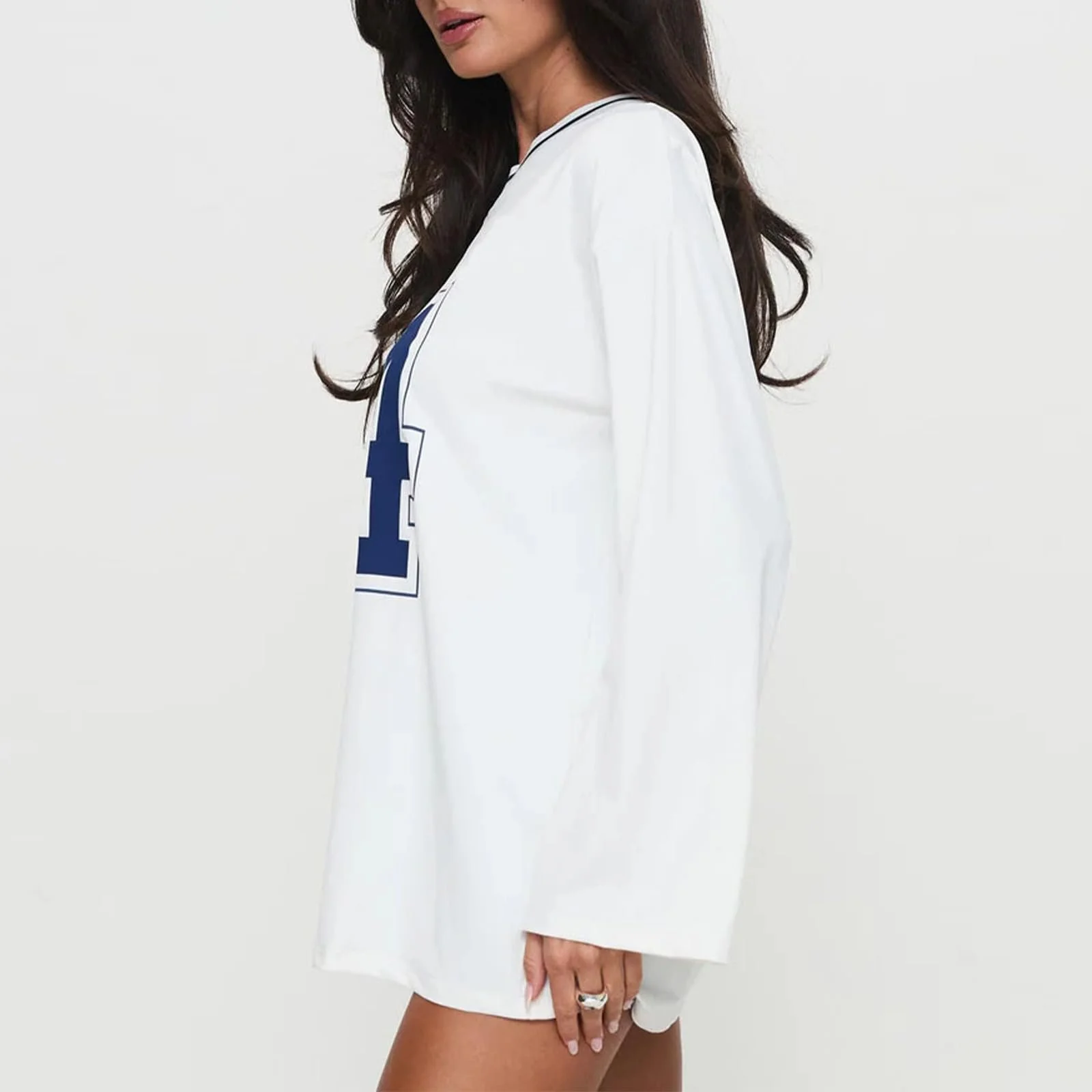 Жіночий Світшот SANSIWU Oversized Y2k З принтом, фото №4 Жіночий Світшот SANSIWU Oversized Y2k З принтом, фото №4