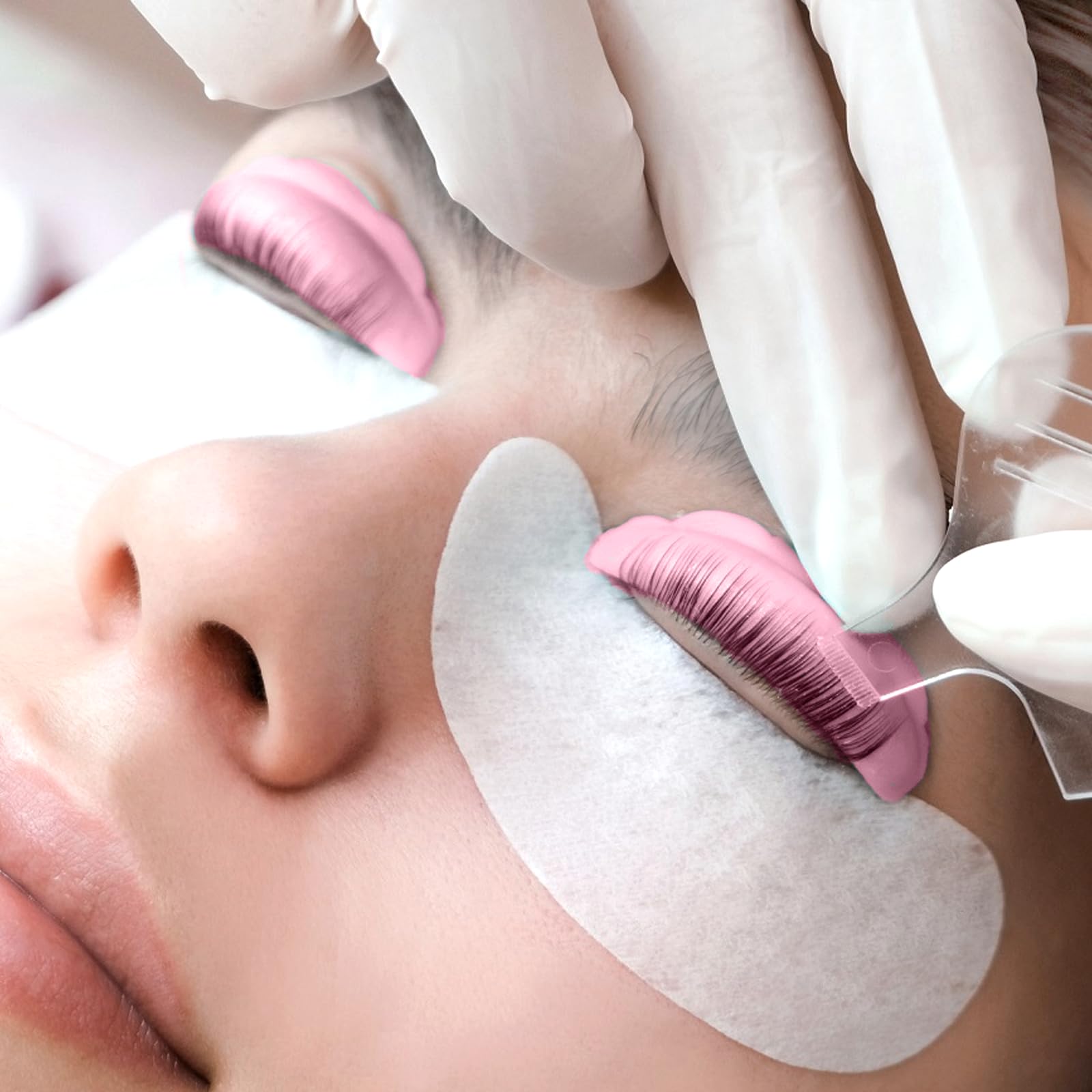 Набір Eyelashes Perm Curlers Силіконовий Перманентний Пад Многоразова Щіточка для Вій 5 Розмірів, фото №3