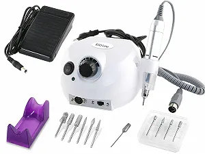 Електричний набір для манікюру/педикюру з пристроєм для видалення мозолів 30 000 обертів - Фото 1