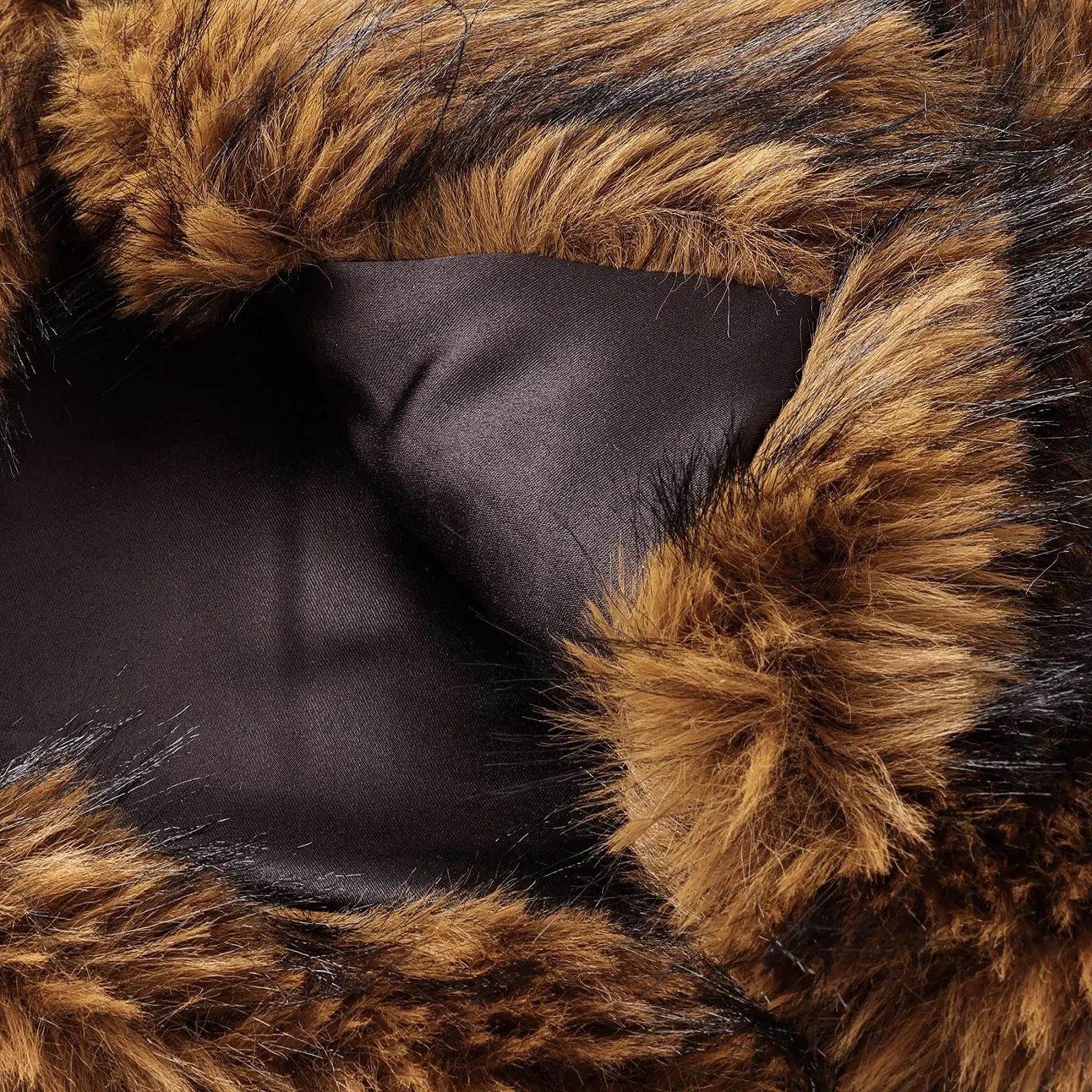 Шуба Amazhiyu, плюшевая, фото №5