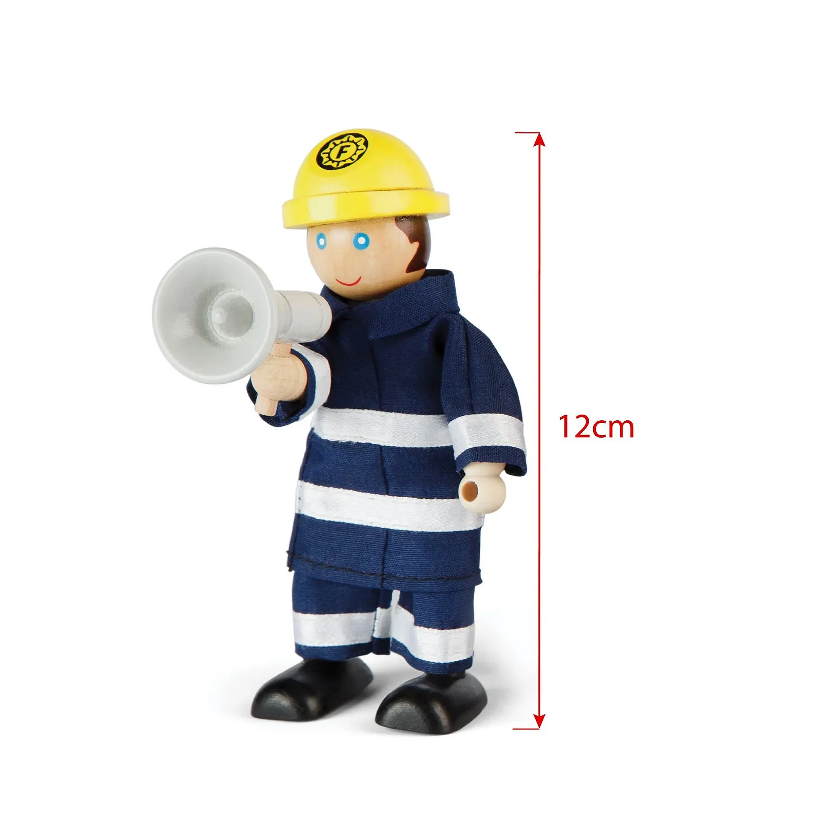 Набор Tidlo Wooden Firefighter Figures с аксессуарами, фото №4 Набор Tidlo Wooden Firefighter Figures с аксессуарами, фото №4