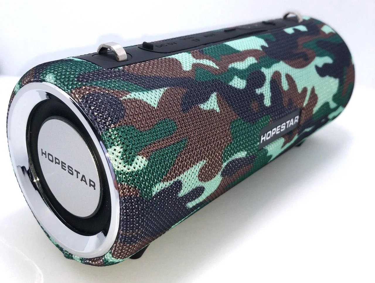 Мощная портативная bluetooth колонка Sound System H39 Pro Hopestar Оригинал 10ВТ с Влагозащитой и функцией Зарядки устройств Камуфляж WB572932, фото №1 Мощная портативная bluetooth колонка Sound System H39 Pro Hopestar Оригинал 10ВТ с Влагозащитой и функцией Зарядки устройств Камуфляж WB572932, фото №1