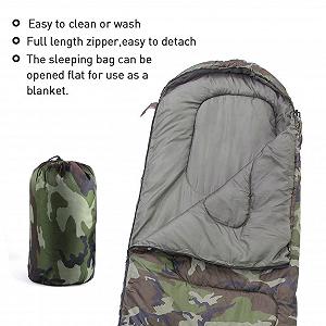 Спальний мішок - Outdoor Hiking Bag Подорож ковдра для дорослих Багатофункціональний Водонепроникний synthetic.ua - Фото 1