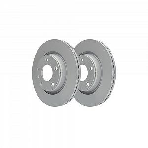 Гальмівний диск ATE 24.0122-0152.1 для VAG, задня вісь, передня вісь synthetic.ua - Фото 1