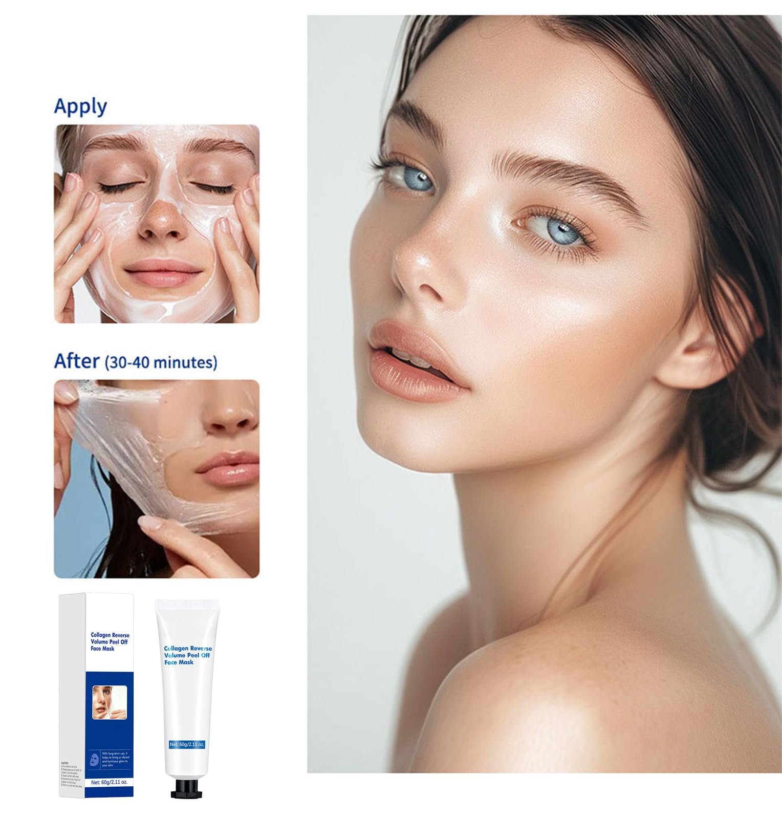 Маска для обличчя зволожуюча Tkekruh 60 г (2 шт.), фото №3