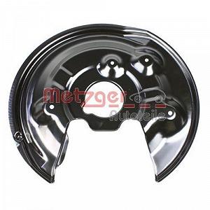 Щит тормозного диска METZGER 6115222 для VAG задняя ось справа synthetic.ua - Фото 1