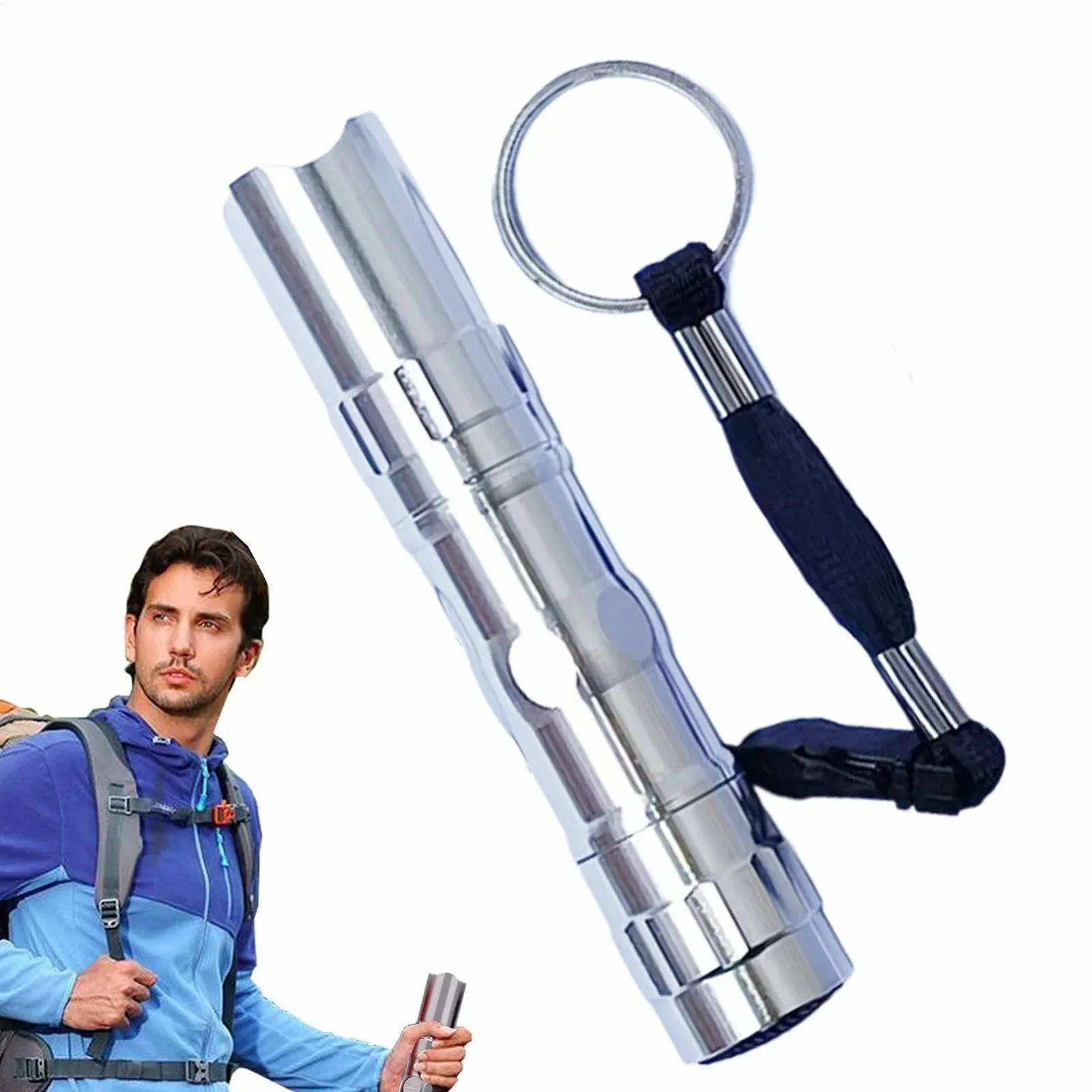 Ліхтарик кишеньковий, 3 W, алюмінієвий сплав, фото №6