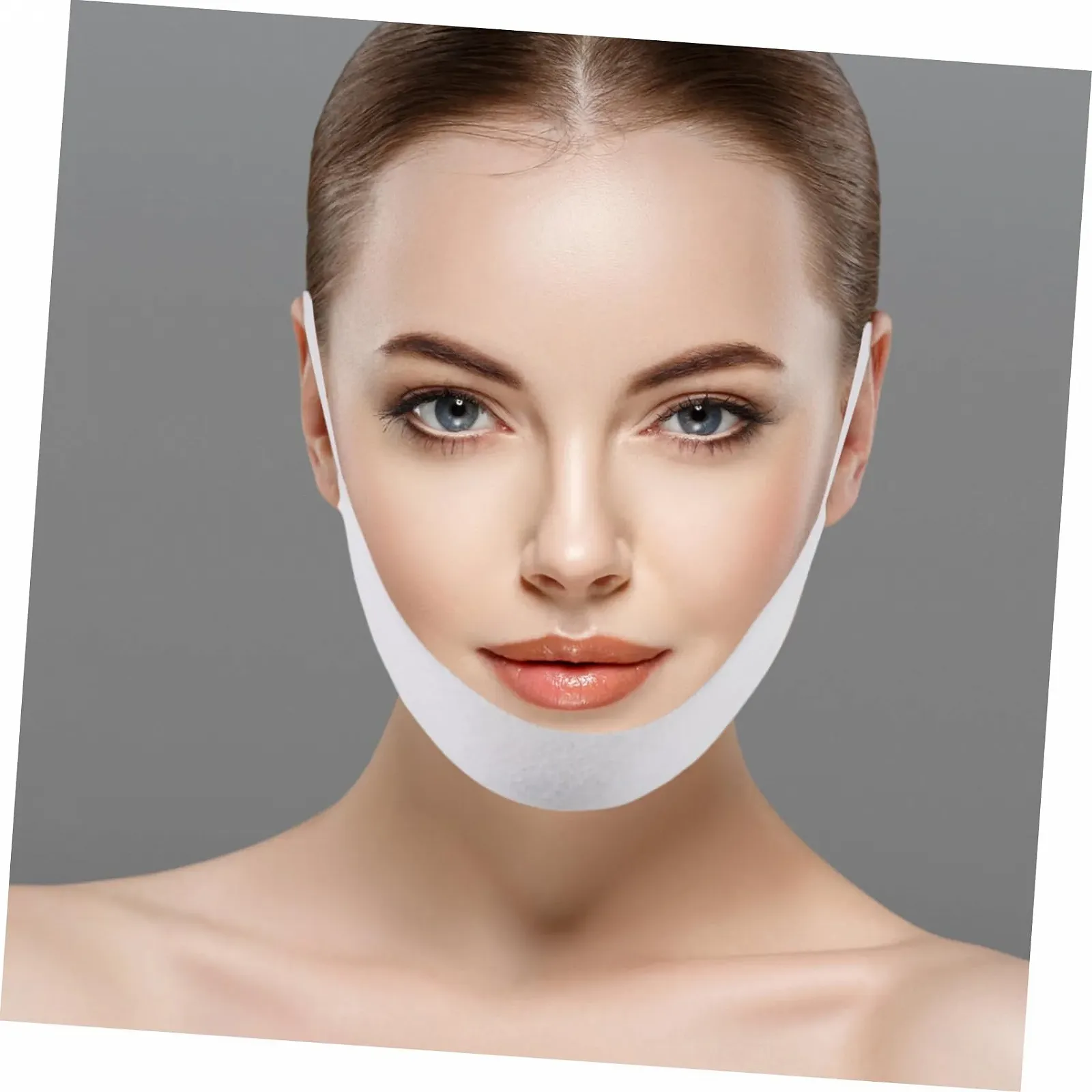 Маска для обличчя Еластична бавовняна для ліфтингу обличчя, 20 шт, фото №4 Маска для обличчя Еластична бавовняна для ліфтингу обличчя, 20 шт, фото №4