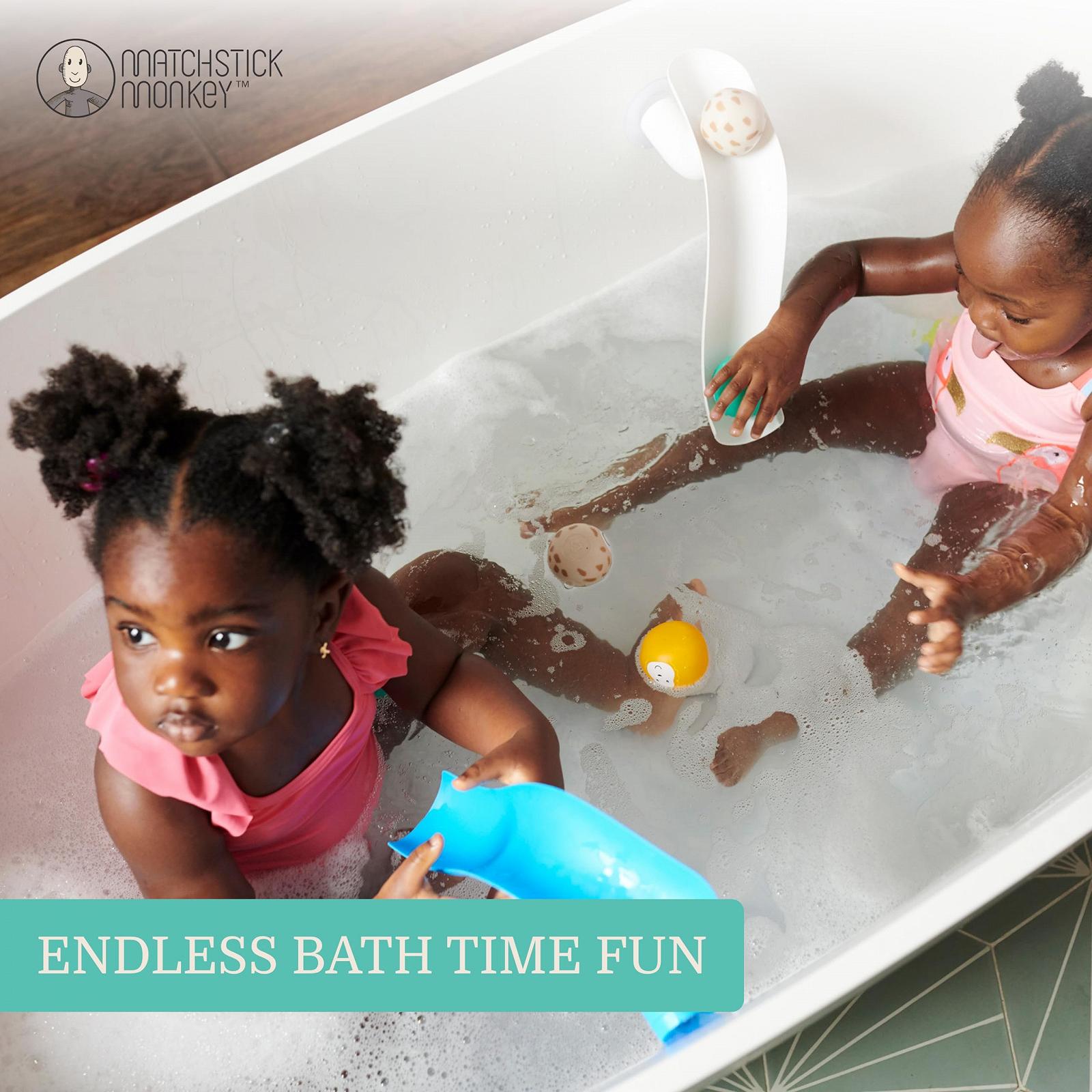 Игрушка для ванной Горка Matchstick Monkey для купания детей, фото №7