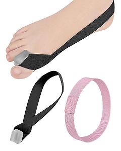 Комплект для корекції Hallux Valgus та роздільник для пальців ніг (2 штуки) М'який силікон для безболісної ходьби - Фото 1