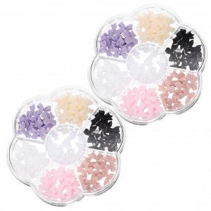 Украшения для ногтей Бантик 3D Beavorty Стразы для ногтей Плоские драгоценности для маникюра для DIY украшений для ногтей, 2 коробки - Фото 1