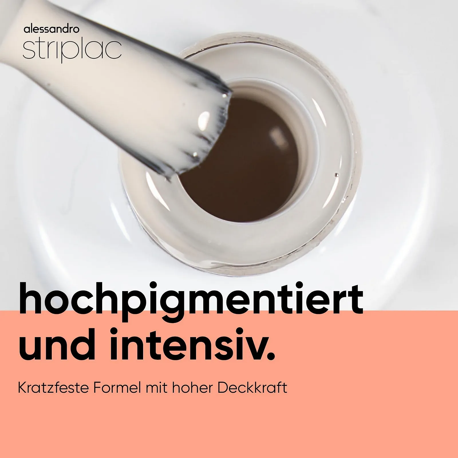 UV Гель-лак alessandro Striplac Creamy Vanilla Бежевый, 6.5 мл, фото №3