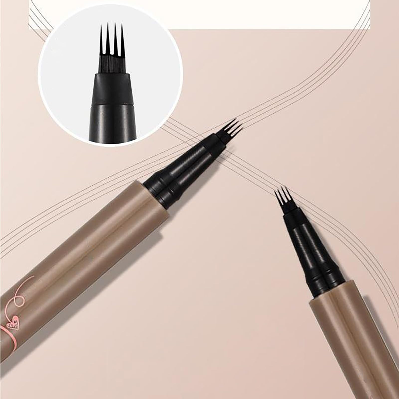 Карандаш для бровей Love Perfect Seconds Eyebrow Pencil Four Pointed, 2 мл, 13.5x1.5 см, фото №4