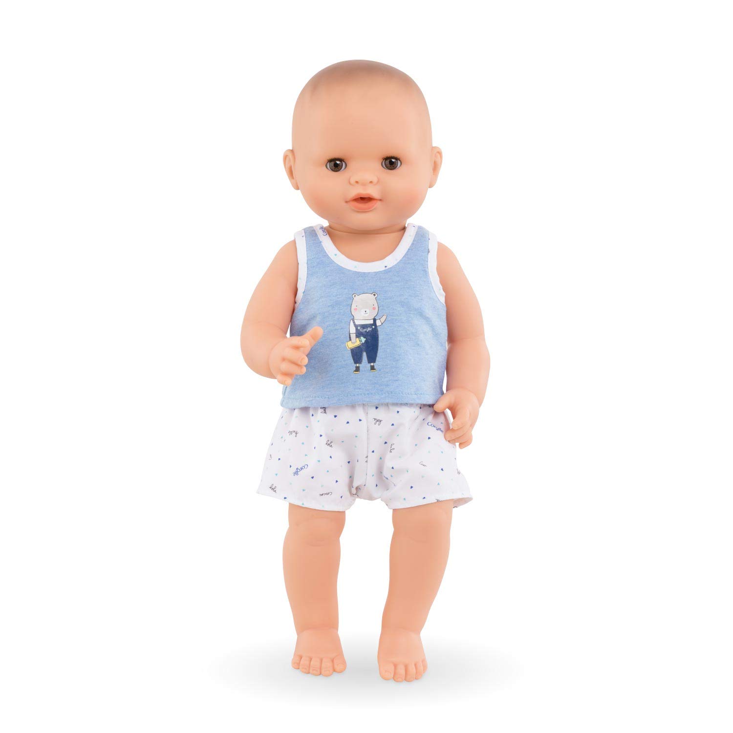 Лялька Corolle 9000130260 Mon Grand Poupon Paul Trink und Näss Bath Baby 36 см з шармом і ароматом ванілі, фото №5