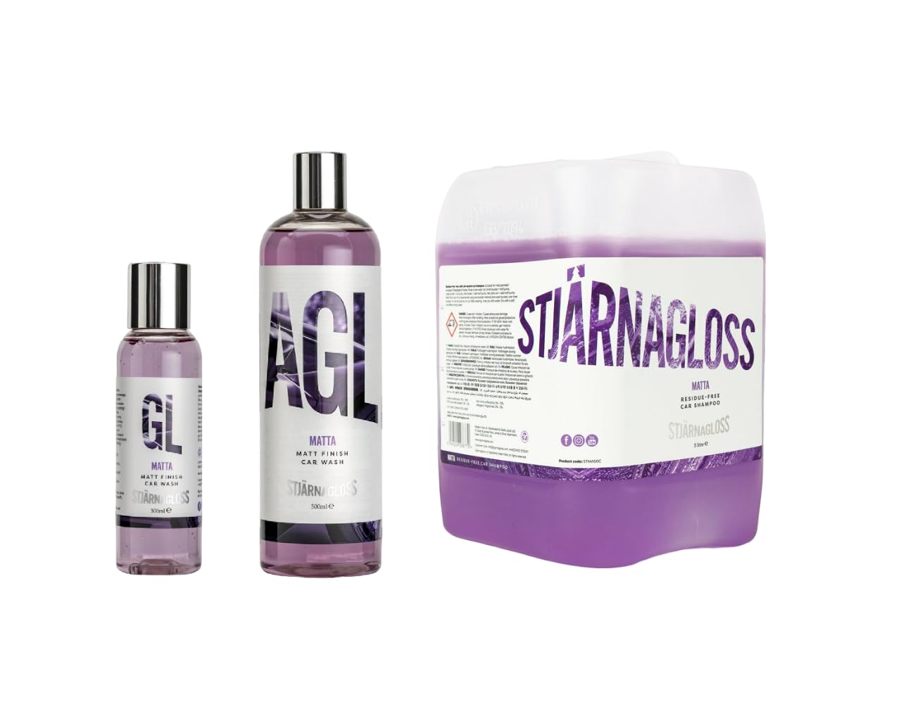 Шампунь STJÄRNAGLOSS MATTA Matte Finish 100 мл, фото №2