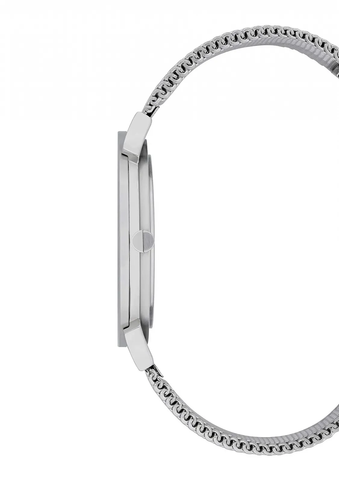 Годинник Pierre Cardin Pigalle Half Moon Унісекс Аналоговий Кварцовий, срібний/блакитний, Браслет, фото №2 Годинник Pierre Cardin Pigalle Half Moon Унісекс Аналоговий Кварцовий, срібний/блакитний, Браслет, фото №2