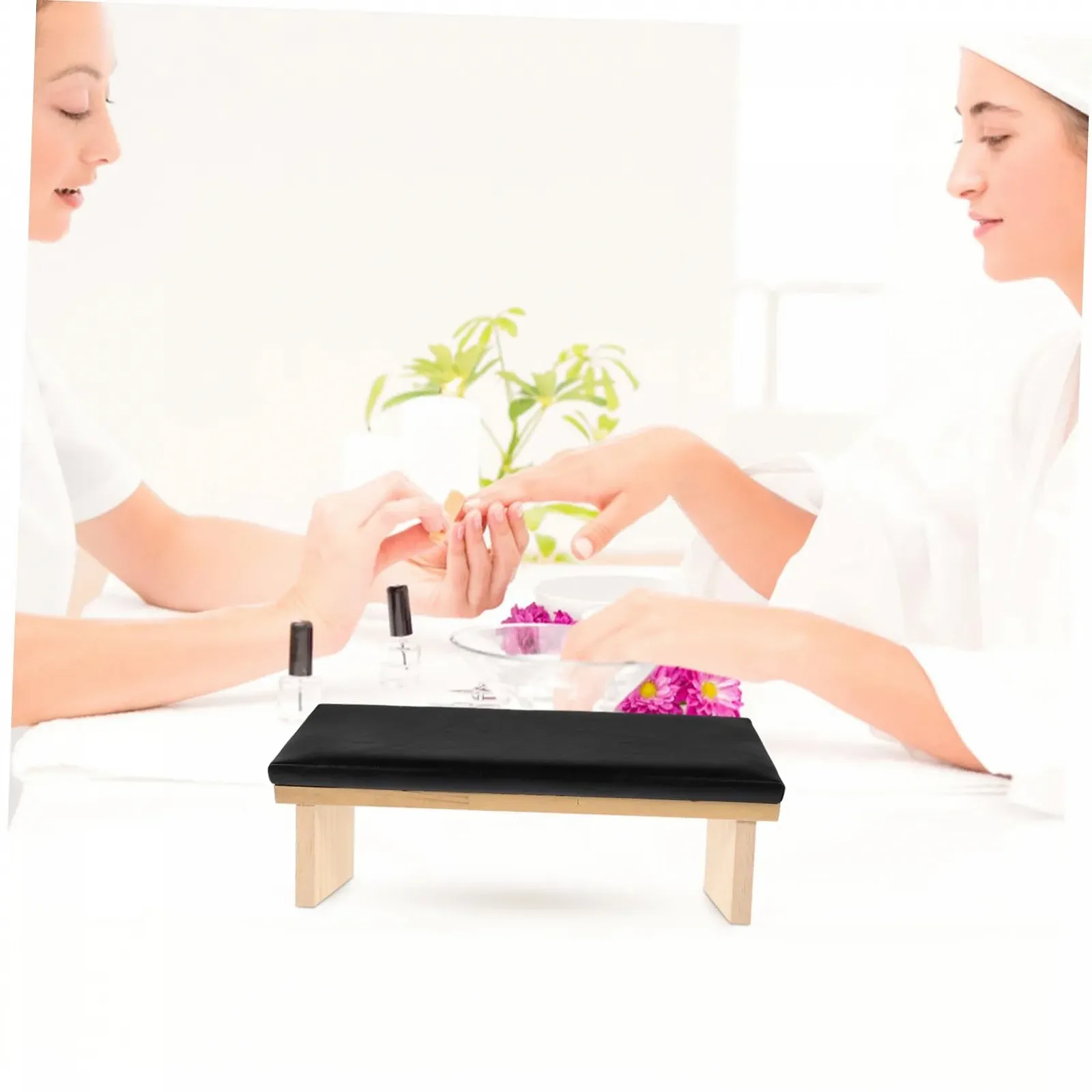 Подставка для рук Ipetboom из искусственной кожи для маникюра Нескользящая, фото №9