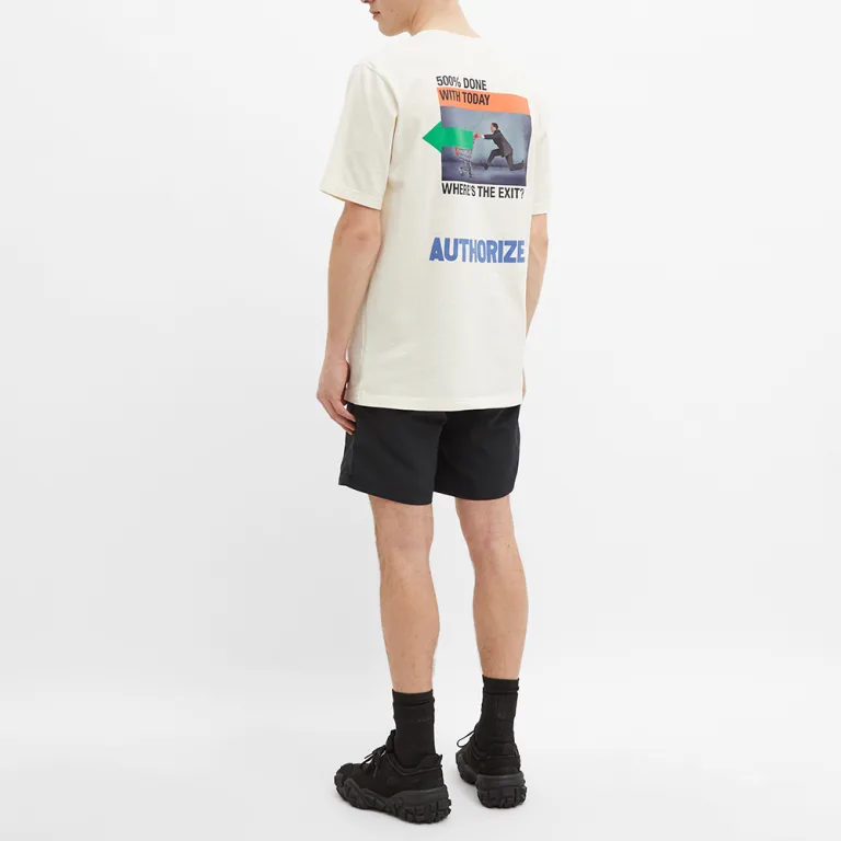 Футболка Heron Preston A.F. Authorized Tee Off/Lemon M, фото №5