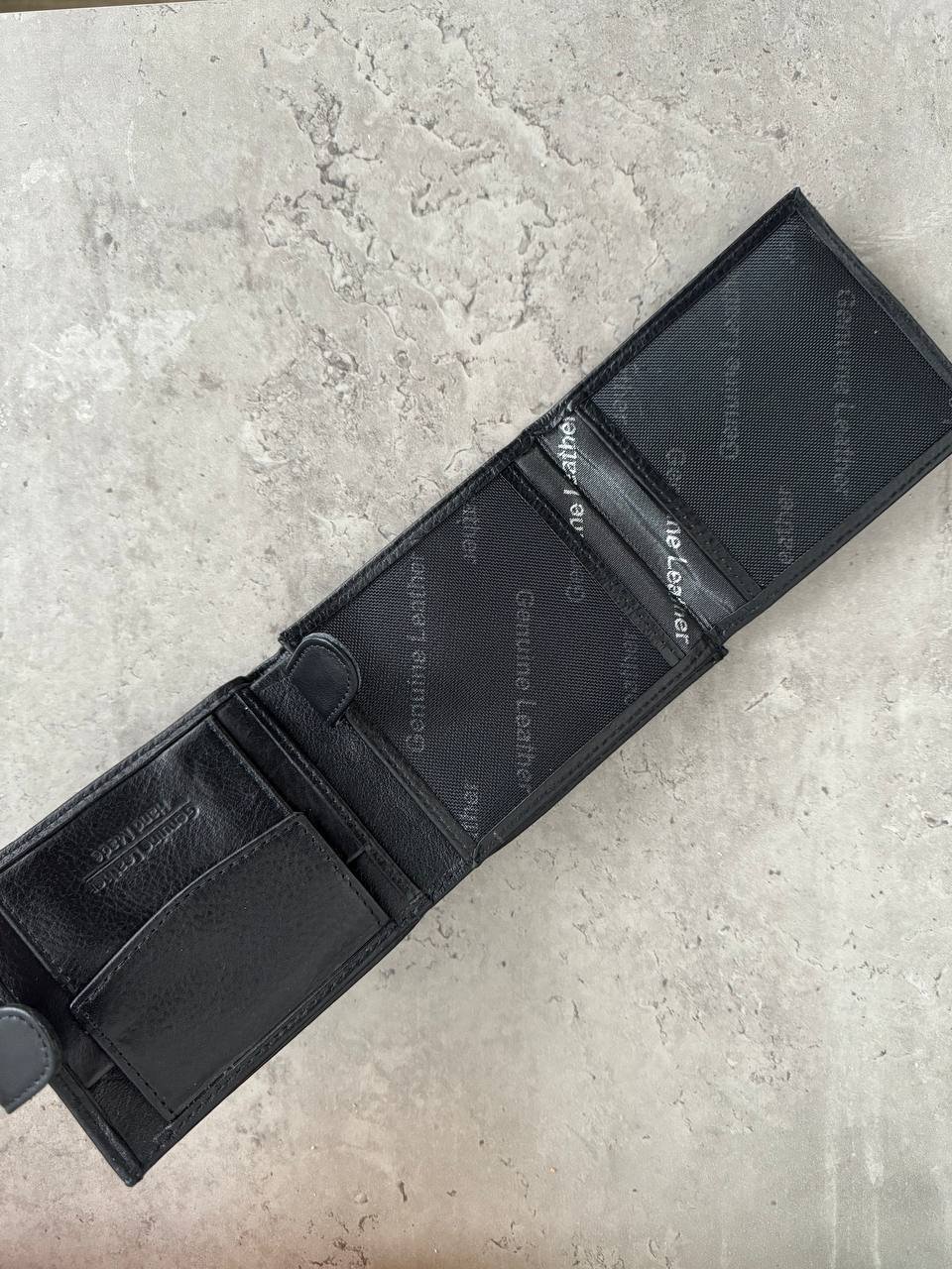 Чоловічий брендовий набір шкіряний ремінь і гаманець BOSS, фото №9