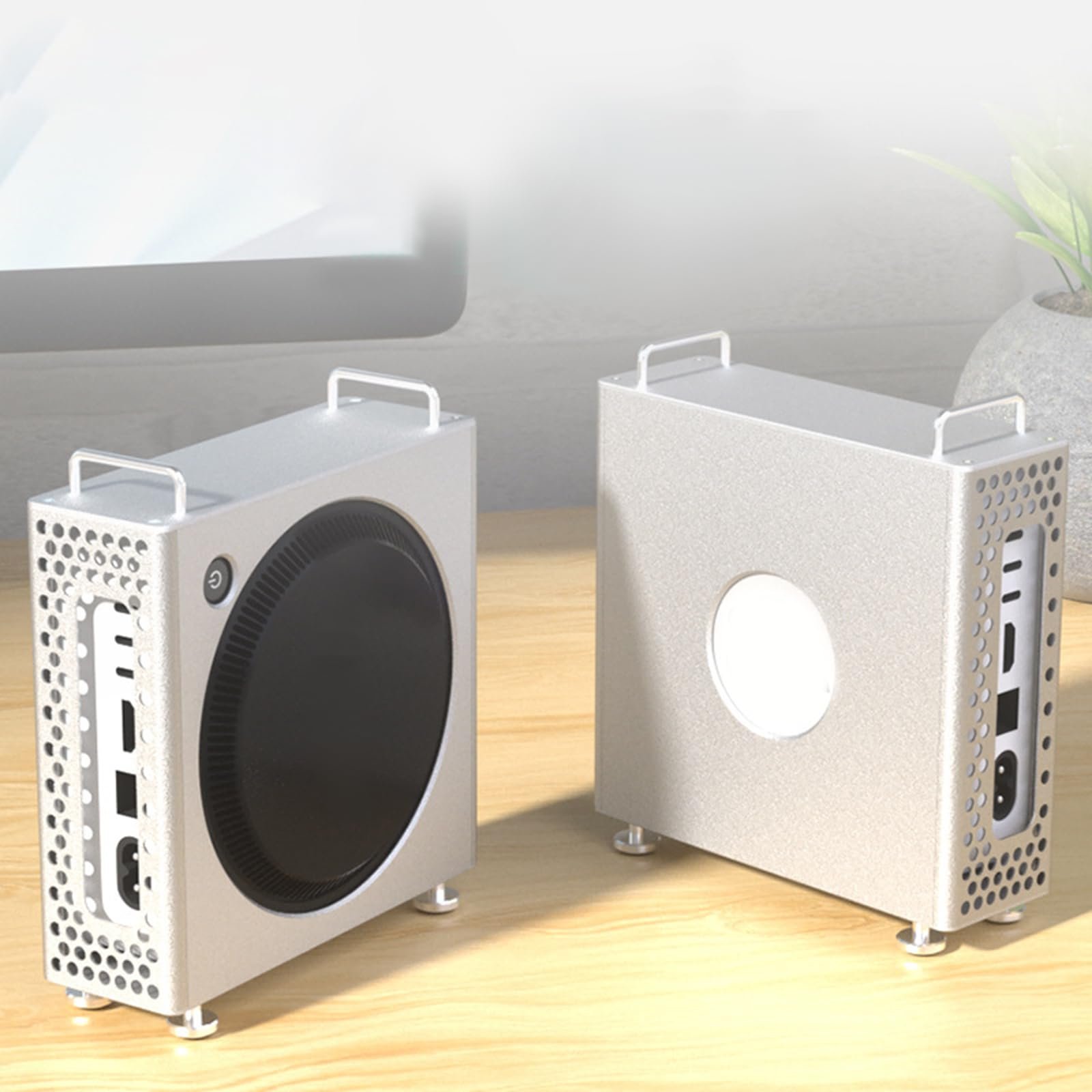 Подставка Вертикальная для корпуса Minim4 Алюминиевый сплав для настольного компьютера Охлаждение, фото №4