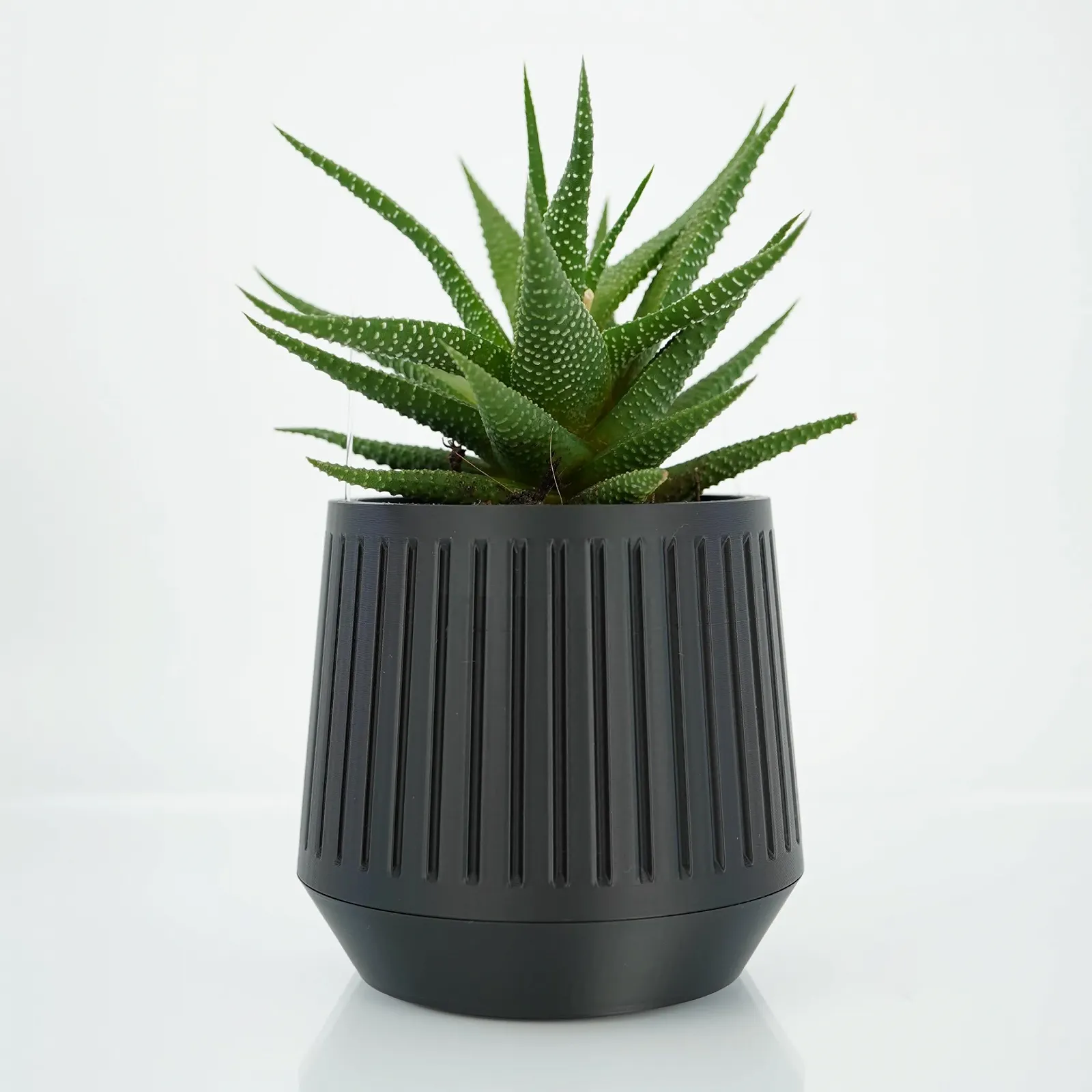 Підвісний кошик сучасний з невидимим підвісом регульований за висотою зі знімним піддоном Black Small, фото №6