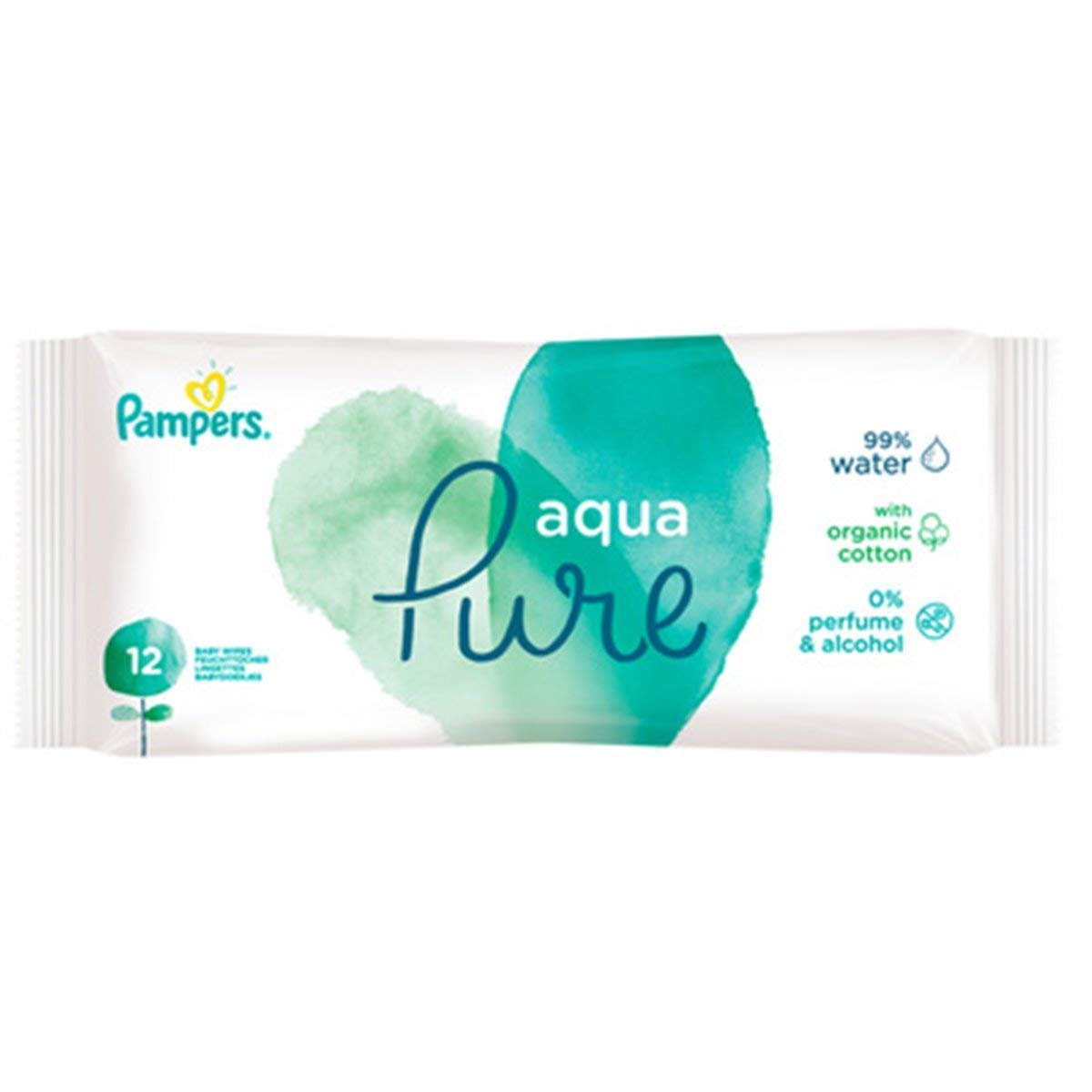 Влажные салфетки Pampers Aqua Pure Дорожный набор, фото №1
