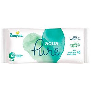 Влажные салфетки Pampers Aqua Pure Дорожный набор - Фото 1