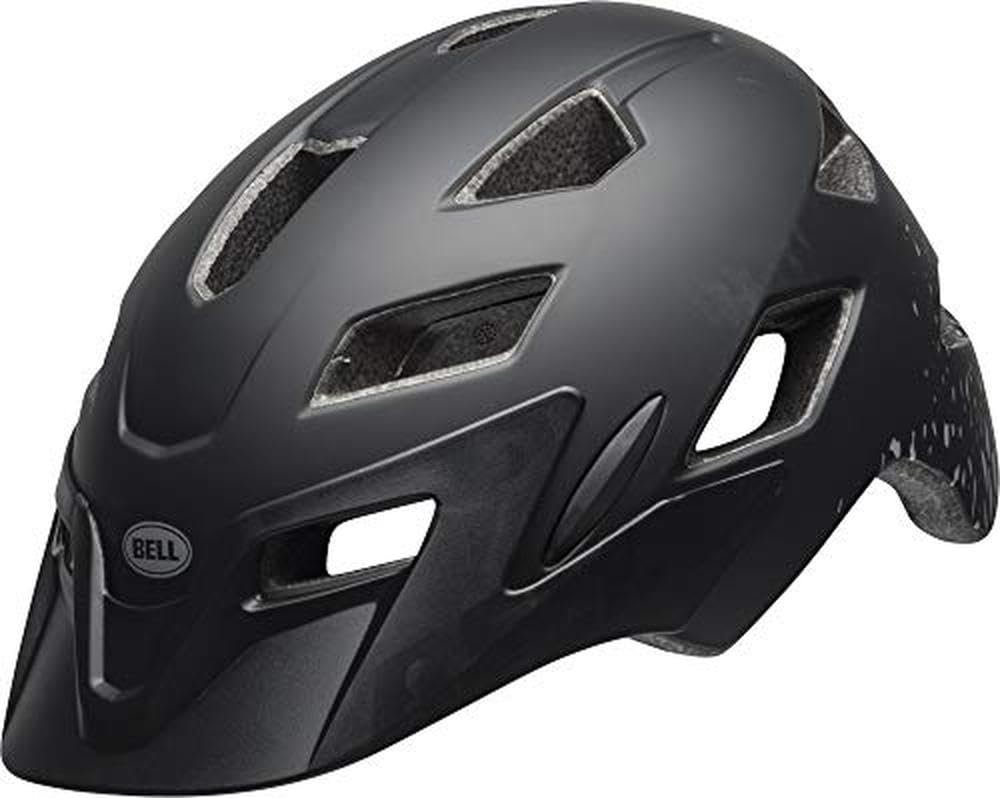 Велосипедный шлем Bell Sidetrack детский Matt Black/Silver Fragments, Unisize 47-54 см, фото №4