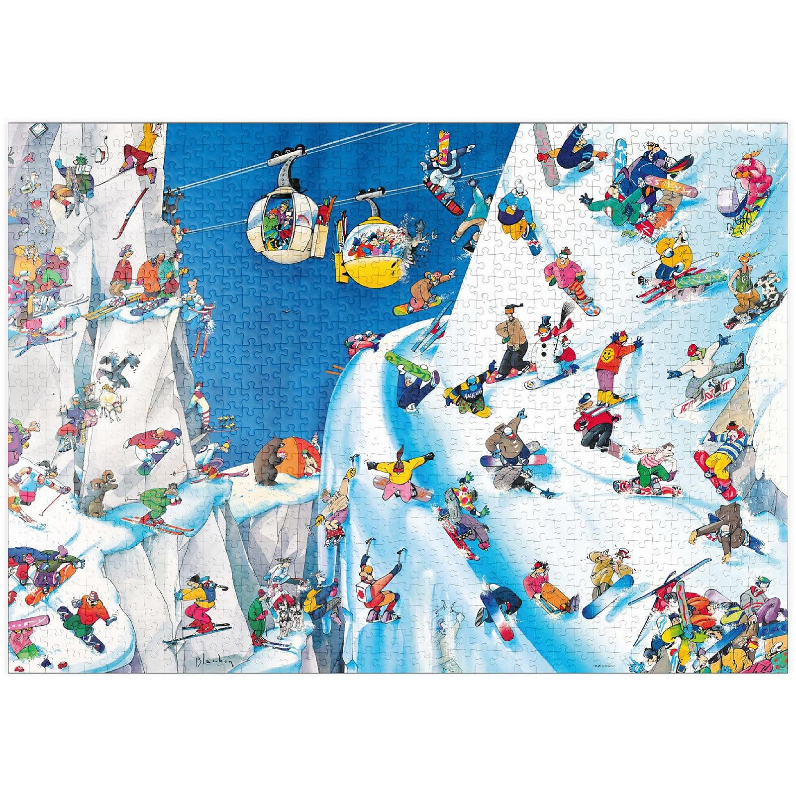 Пазл MyPuzzle Special Collection by Heye Puzzle Cartoon Classics Snowboards - Blachon 1000 элементов, фото №1