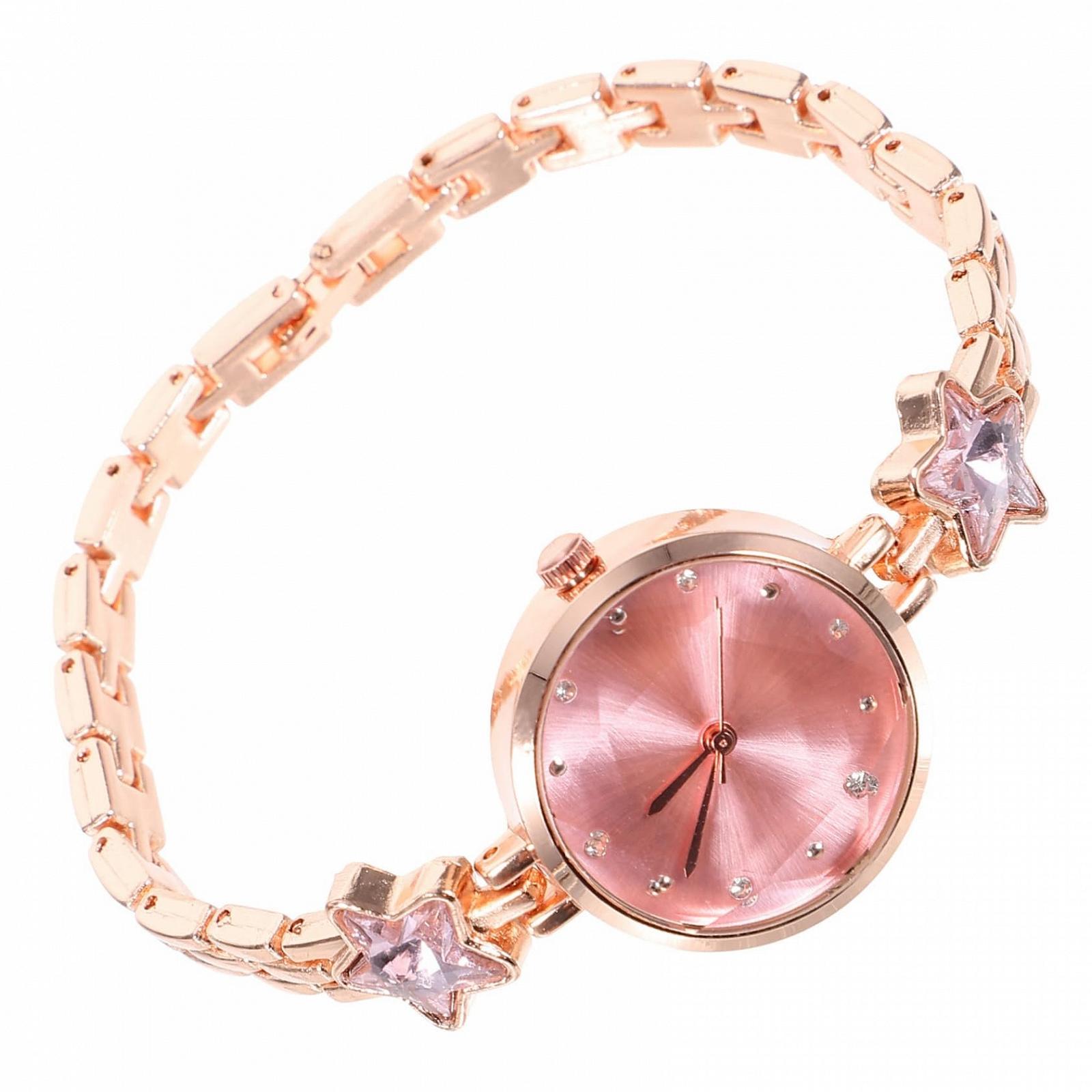 Жіночий годинник Healvian Кварцовий з дизайном у формі зірки з Rhinestone Водонепроникний, фото №1