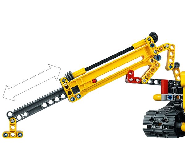 Конструктор LEGO Technic Подъемный гусеничный кран (42097), фото №6