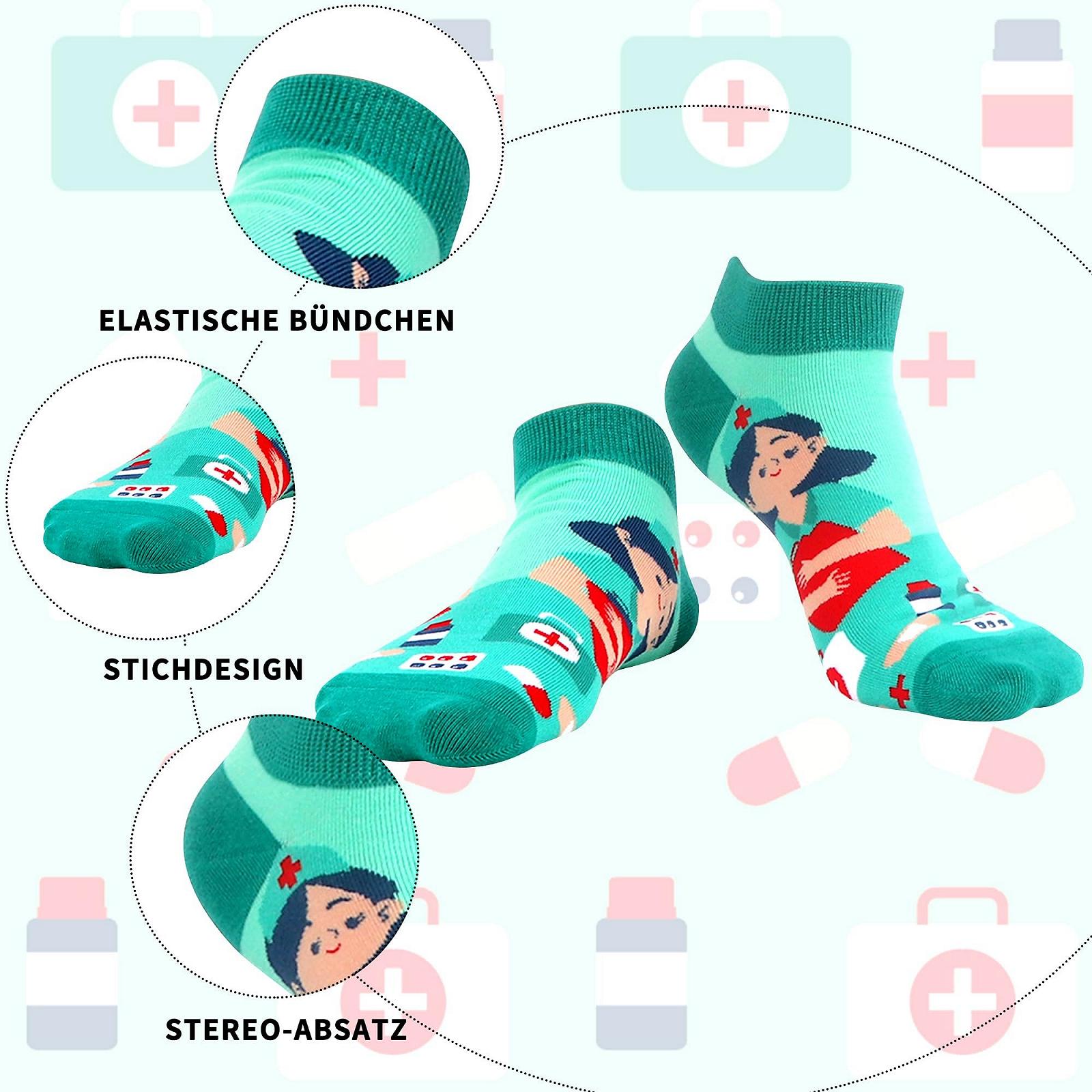 Носки WeciBor Женские Забавные Цветные Спортивные Носки Хлопковые Короткие, фото №3