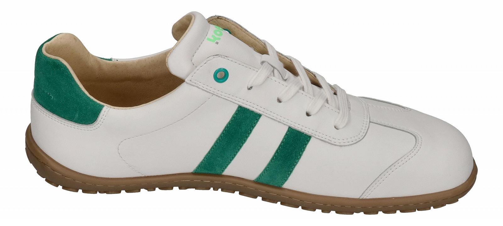 Кросівки KOEL Barefoot ILO Nappa Off White Green, фото №4