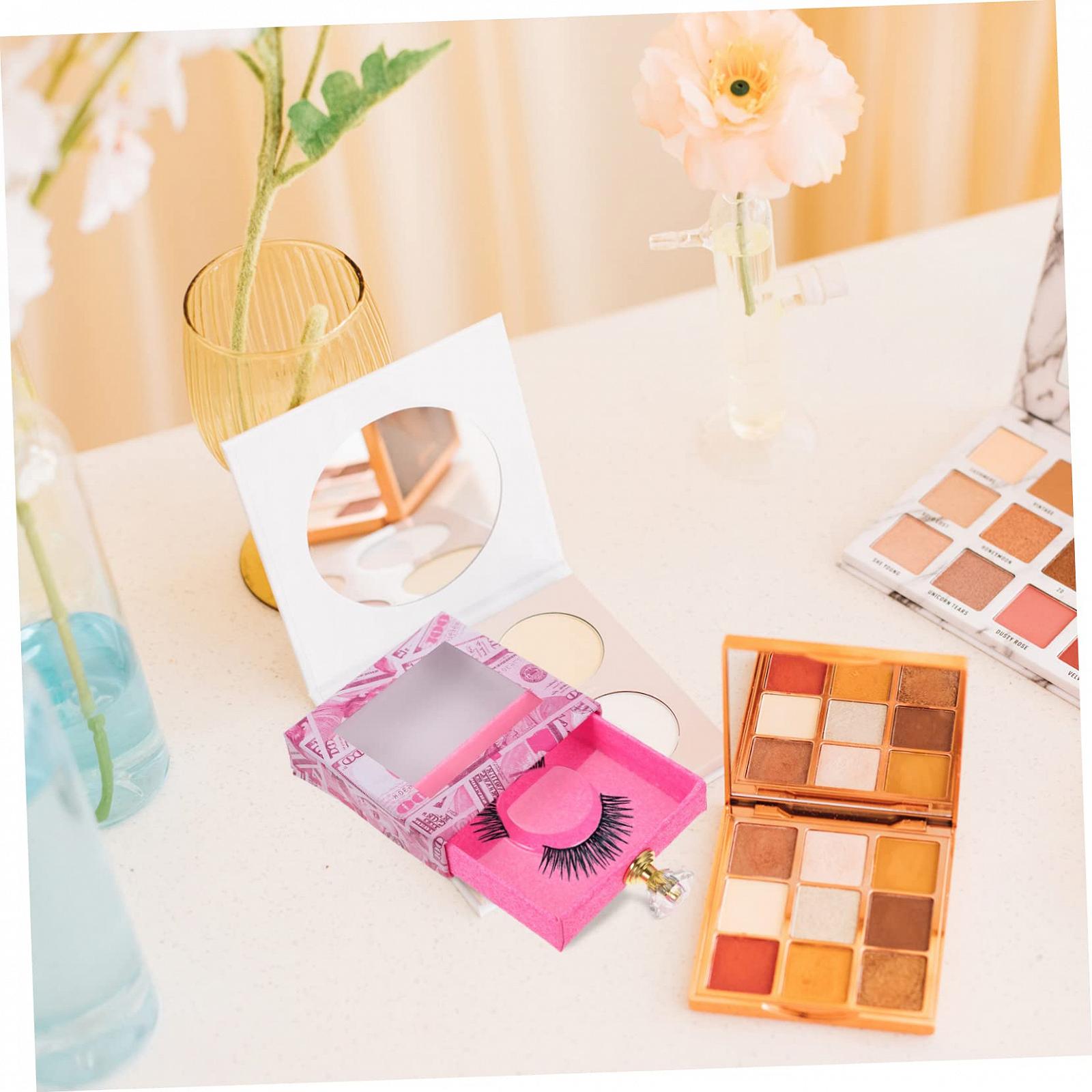 Коробка для ресниц Abaodam Бумажная (5 шт) с окошком и стразами, фото №7 Коробка для ресниц Abaodam Бумажная (5 шт) с окошком и стразами, фото №7