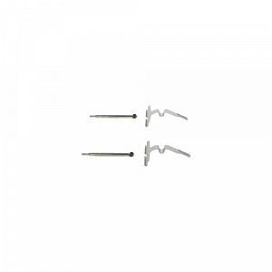 Комплект аксессуаров, тормозные колодки BOSCH 1 987 474 257 задний мост synthetic.ua - Фото 1