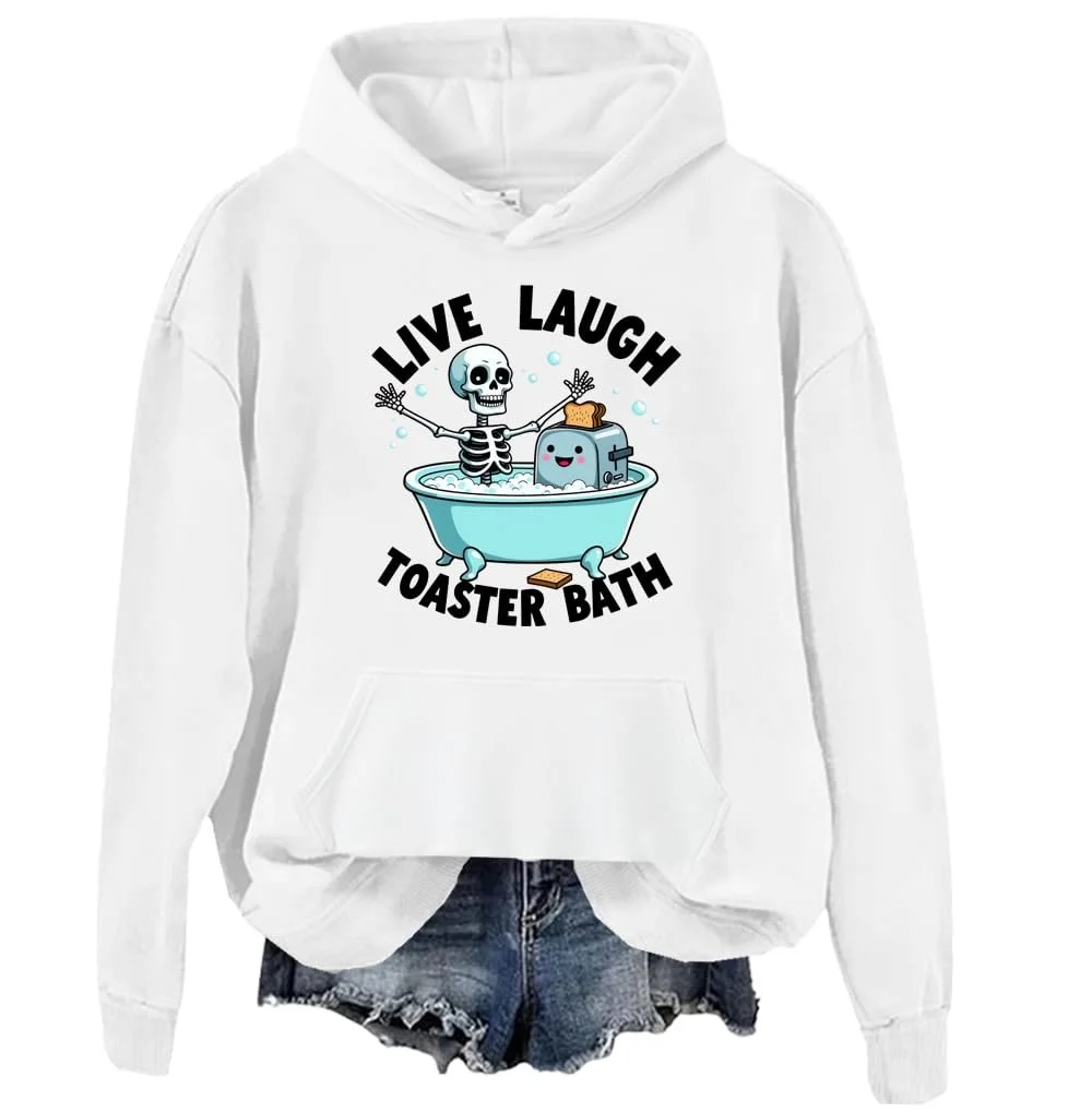 Худі Live Laugh Toaster Bath Unisex, фото №1
