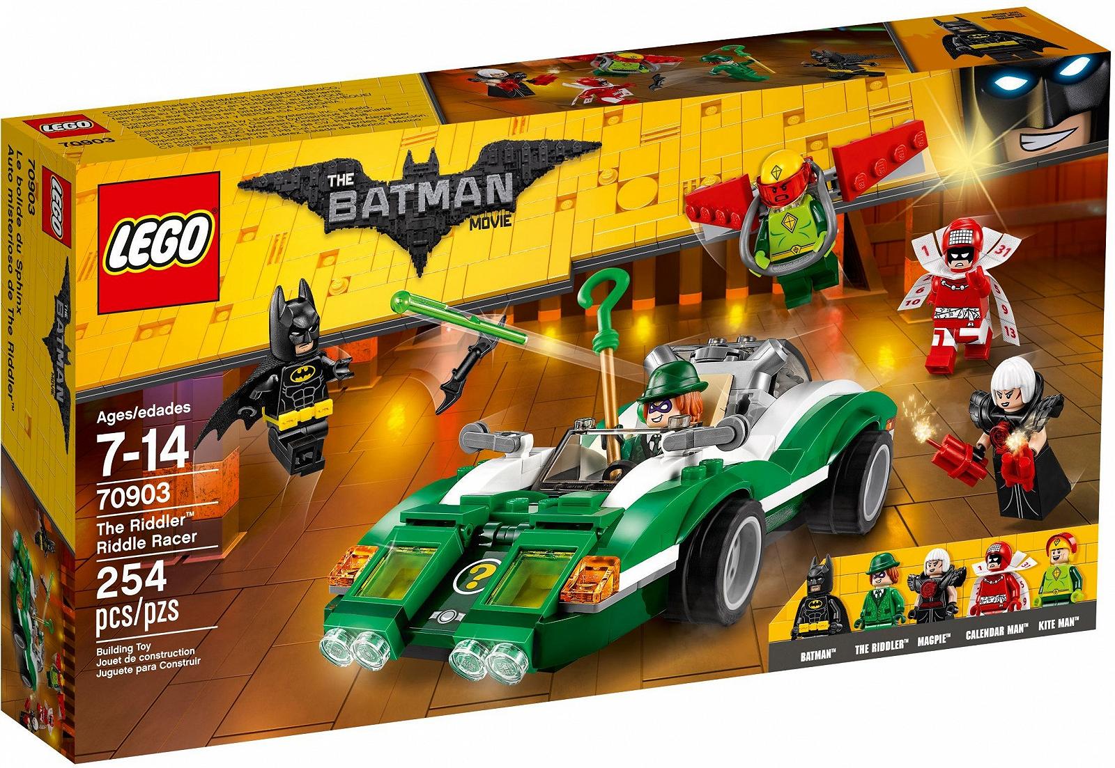Конструктор LEGO 70903 Batman Movie The Riddler Riddle Racer Batman Toy, фото №2 Конструктор LEGO 70903 Batman Movie The Riddler Riddle Racer Batman Toy, фото №2
