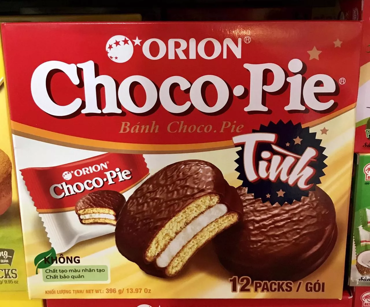 Чокопай ChocoPie Orion шоколадное печенье 396г 33г*12шт.(), фото №1
