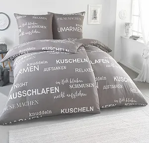 Набір постільної білизни FELLANO 4 предмети 135 x 200 см + 80 x 80 см ÖkoTex - Фото 1