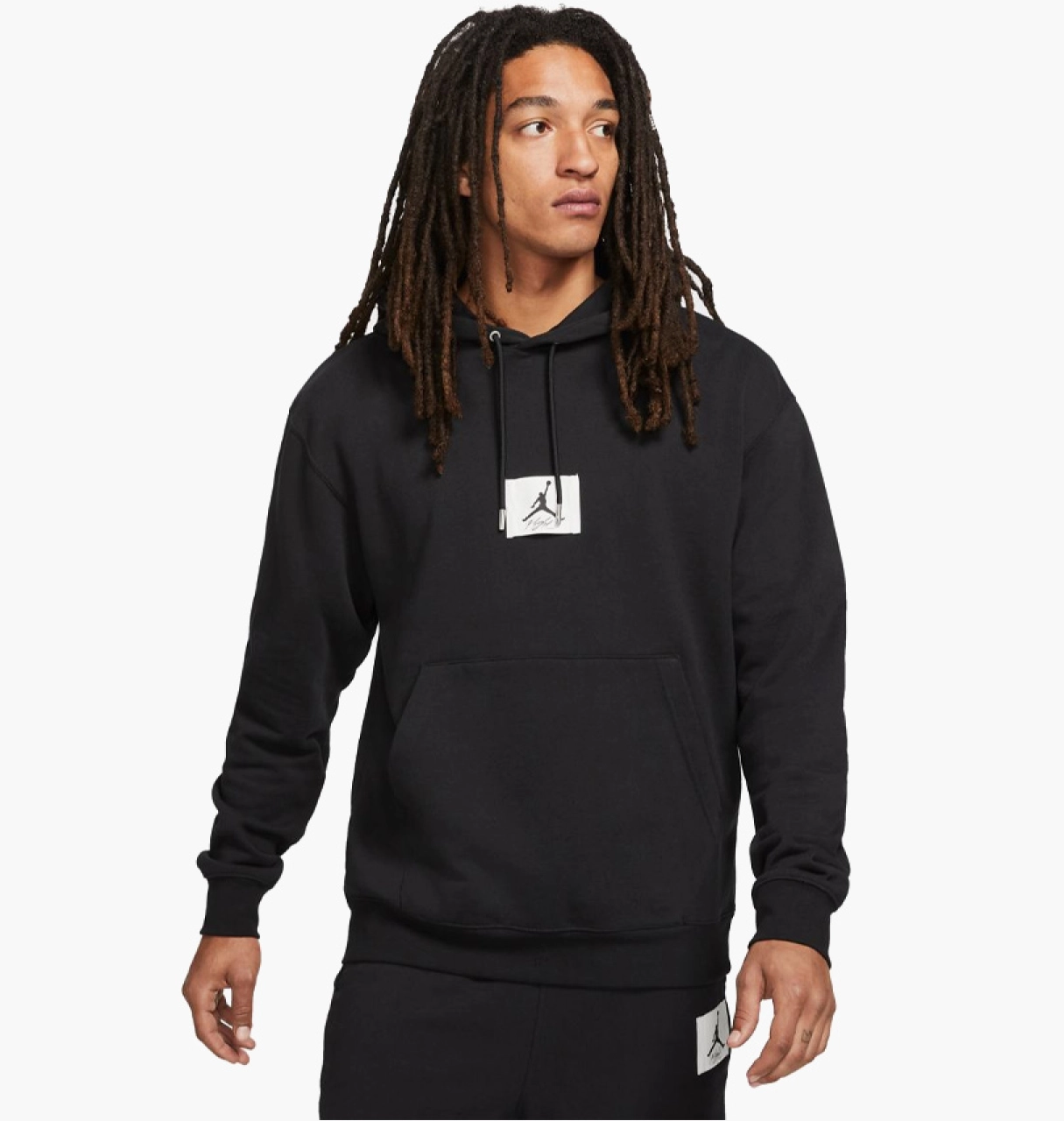 Спортивний костюм Jordan Essentials Fleece Hoodie Black Flight Fleece Pants Black XL, фото №1
