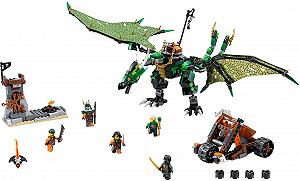 Конструктор LEGO Ninjago Зелений енерджі дракон Ллойда 70593 synthetic.ua - Фото 1
