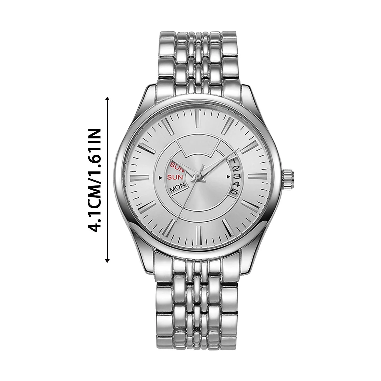 Чоловічий годинник Кварцовий Аналоговий Стильний Унісекс, фото №5