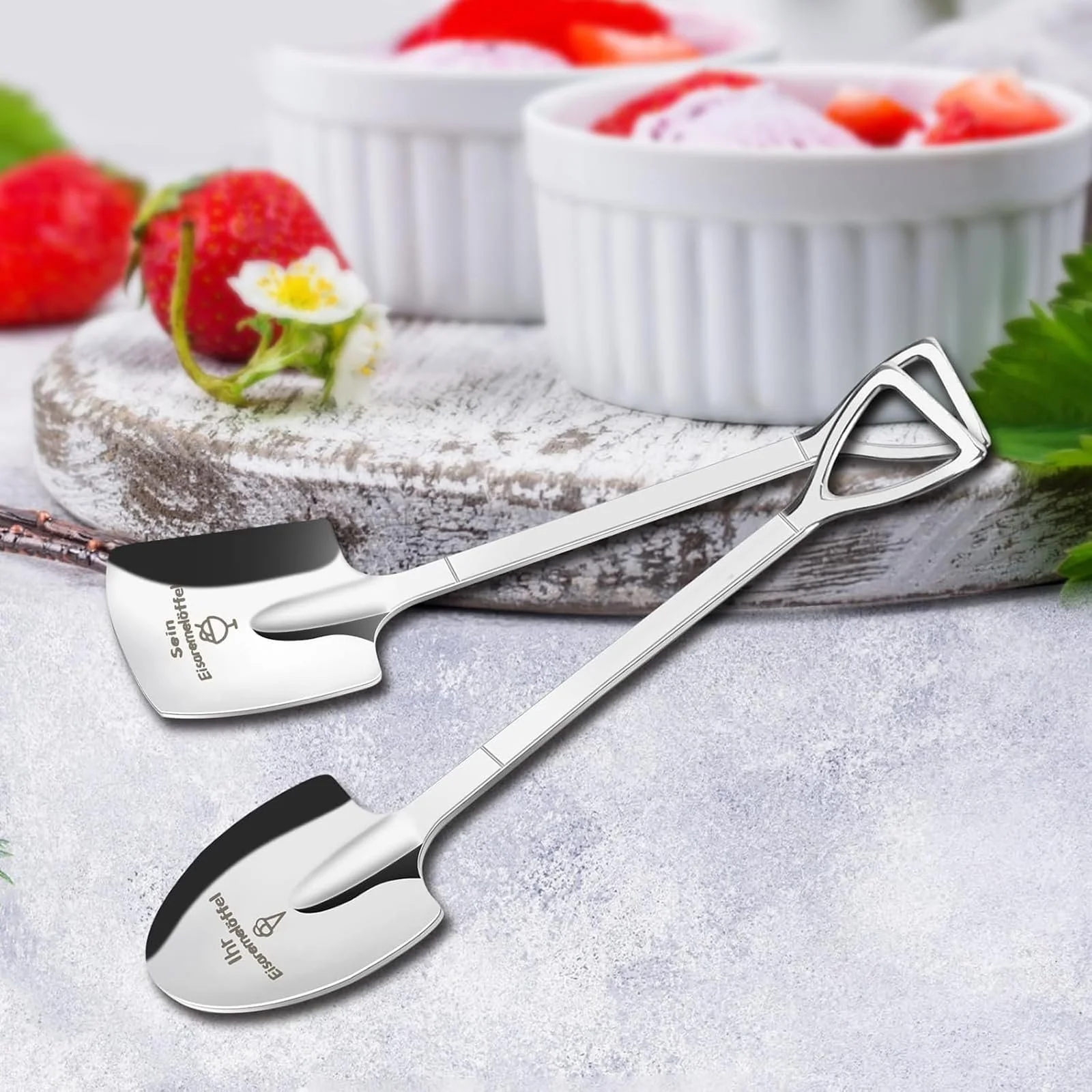 Ложка для морозива Valentine's Day, 2 шт., з подарунковою коробкою, фото №3