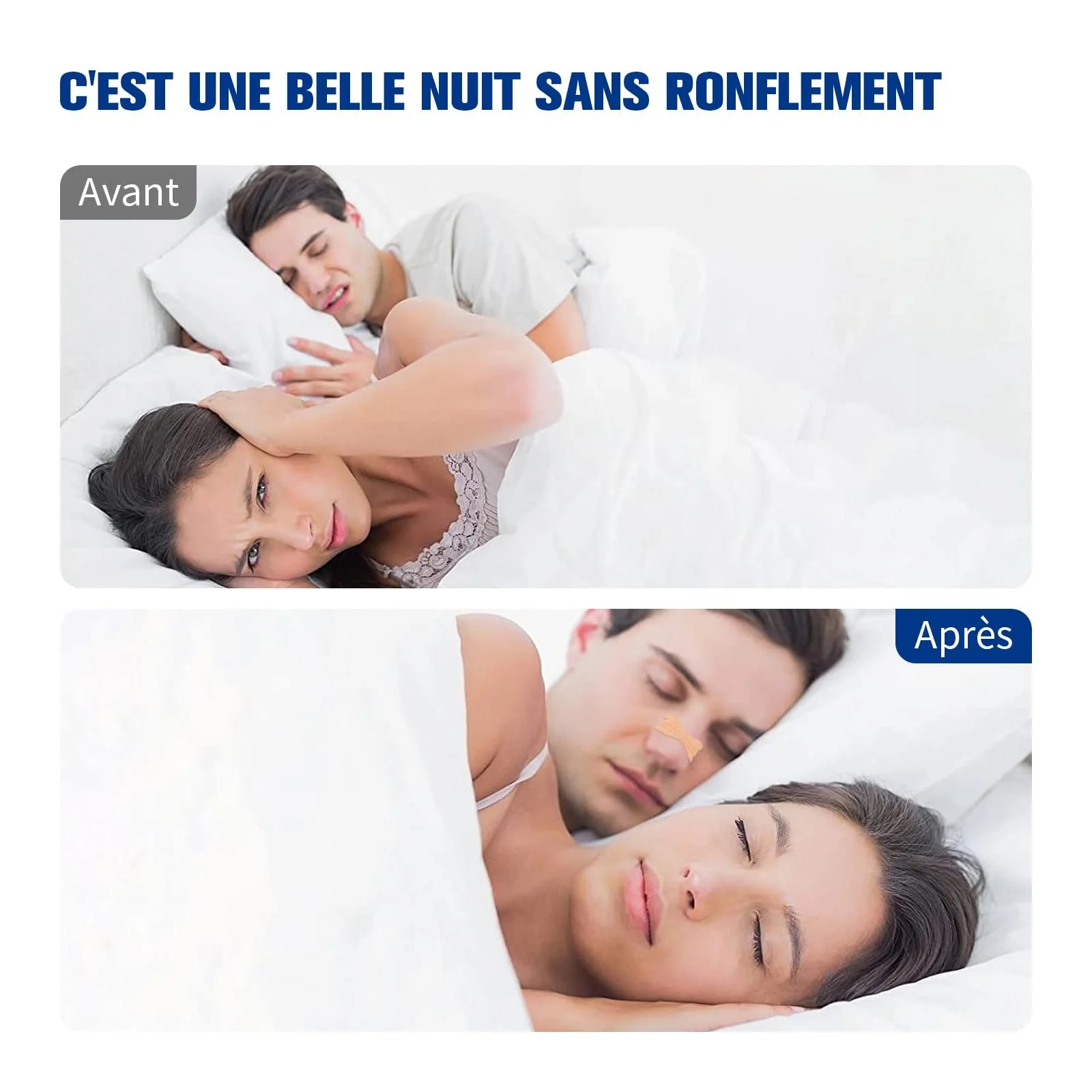 Пластирі для носа від хропіння (30 шт. в упаковці), фото №4