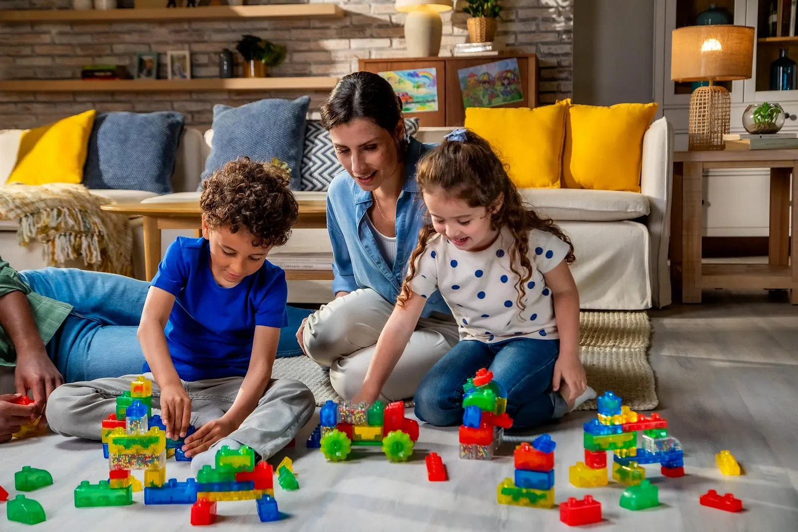 Строительная игрушка Jelly Blox Newbie Kit с 11 сенсорными строительными блоками, фото №7